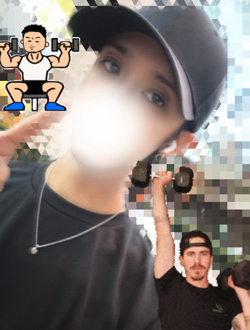 NAGISA(ﾅｷﾞｻ) 筋トレ始めました🙆‍♀️