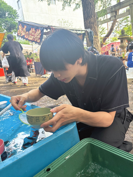 CHIHIRO(ﾁﾋﾛ) 金魚すくい