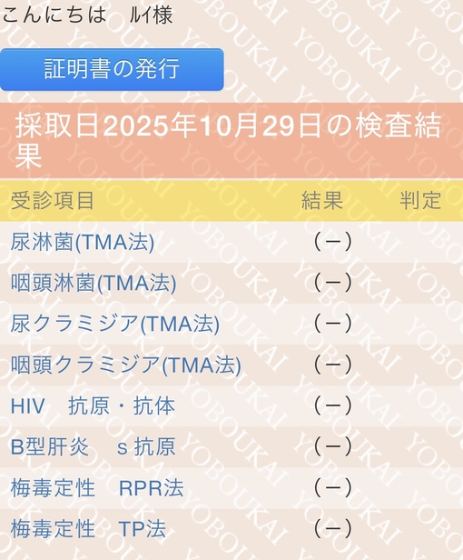 RUI(ﾙｲ) ✨性病検査✨