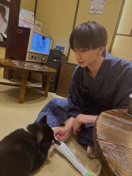 CHIHIRO(ﾁﾋﾛ) ぬくもりって、こういうことか🐶